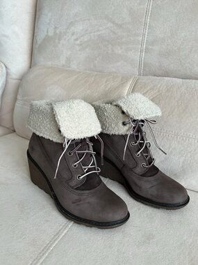 Timberland Women's Earthkeepers Comfy Stylish Boots, Sturdy Wedges